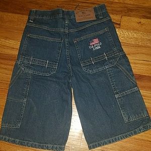 Boys US Polo jean shorts